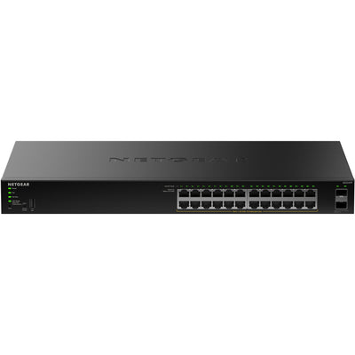 Netgear gs324tpv2 switch (black, 190w poe budget)