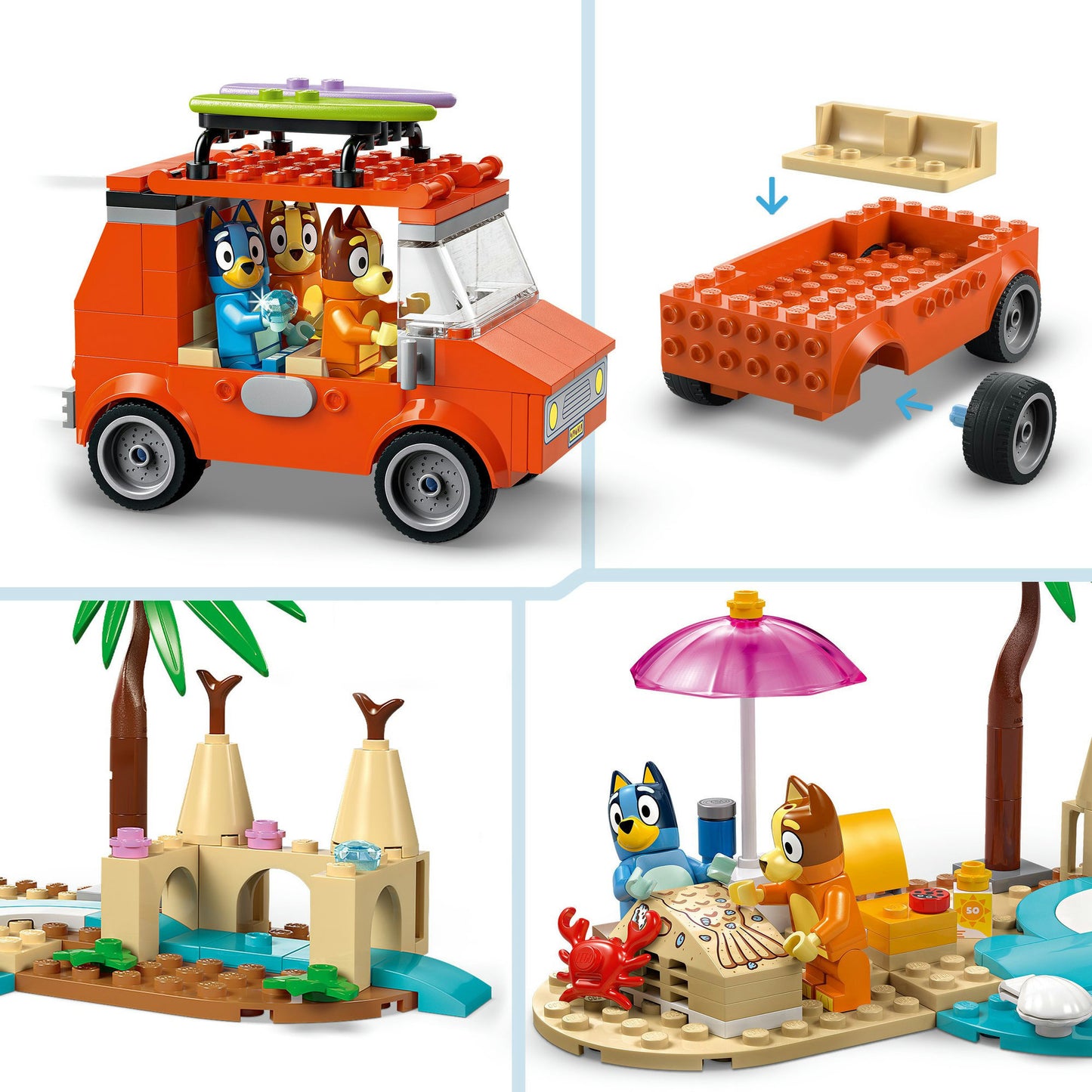 LEGO DUPLO 11202 Bluey's Drive to the Beach