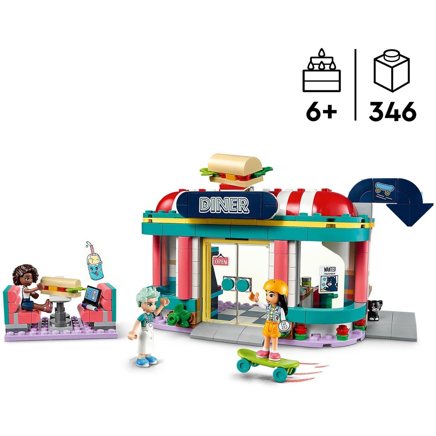 Lego LEGO Friends 41728 Restaurante Heartlake en la ciudad