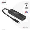 Adattatore Club 3D da USB-C a HDMI 2.1+ PD 3.0 da 100 watt (nero)