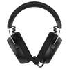 Auriculares supraaurales inalámbricos para juegos Hator Hypergang 3 (negro, RGB, Bluetooth USB de 2,4 GHz)