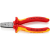 Knipex 9768145a krimptang voor adereindhulzen - 145mm