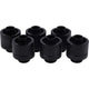 Alphacool eiszapfen 16 raccordo a compressione da 10 mm (nero, 6 pezzi)