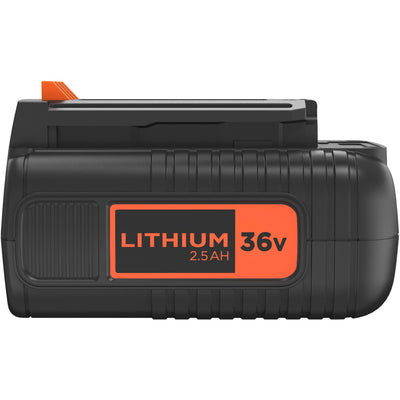Black Decker Black Decker BL2536-XJ batteria scorrevole 36V 2,5 AH arancione nera