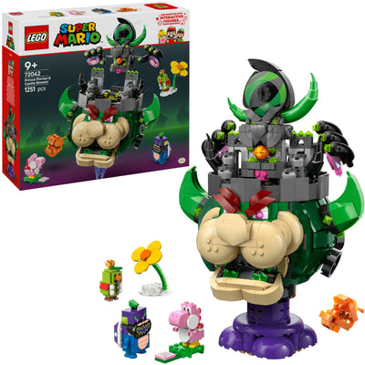 Lego Super Mario 72042 Prince Florian e Bowser Castle