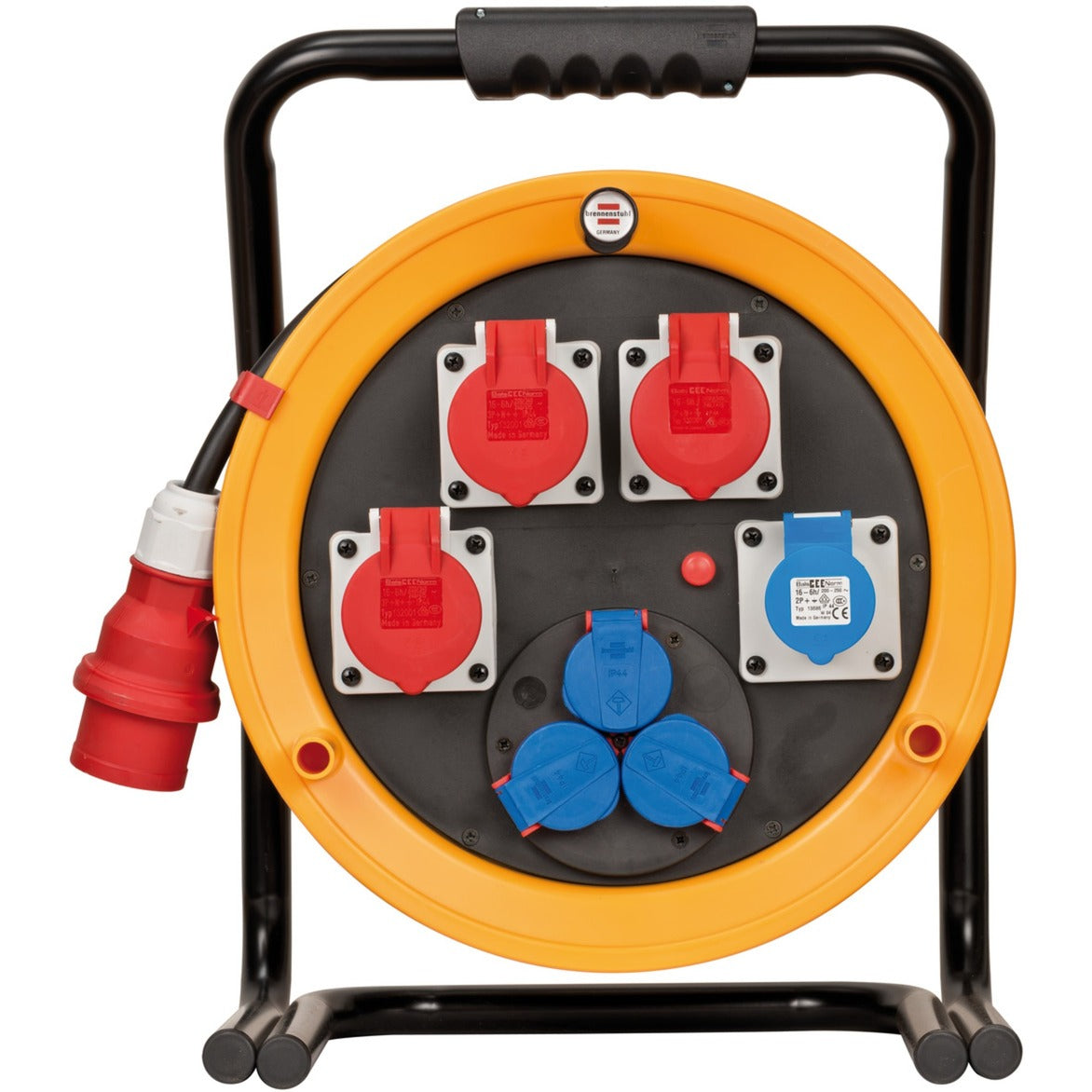 Brennenstuhl Brobusta CEE 4 Carrete de cable IP44, cable de 40 m RN