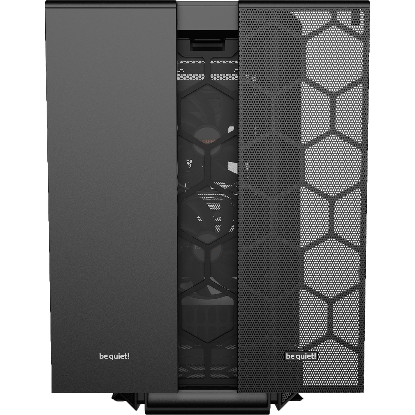 Be quiet! silent base 802 midi tower behuizing (zwart | 2x usb-a | 1x usb-c)