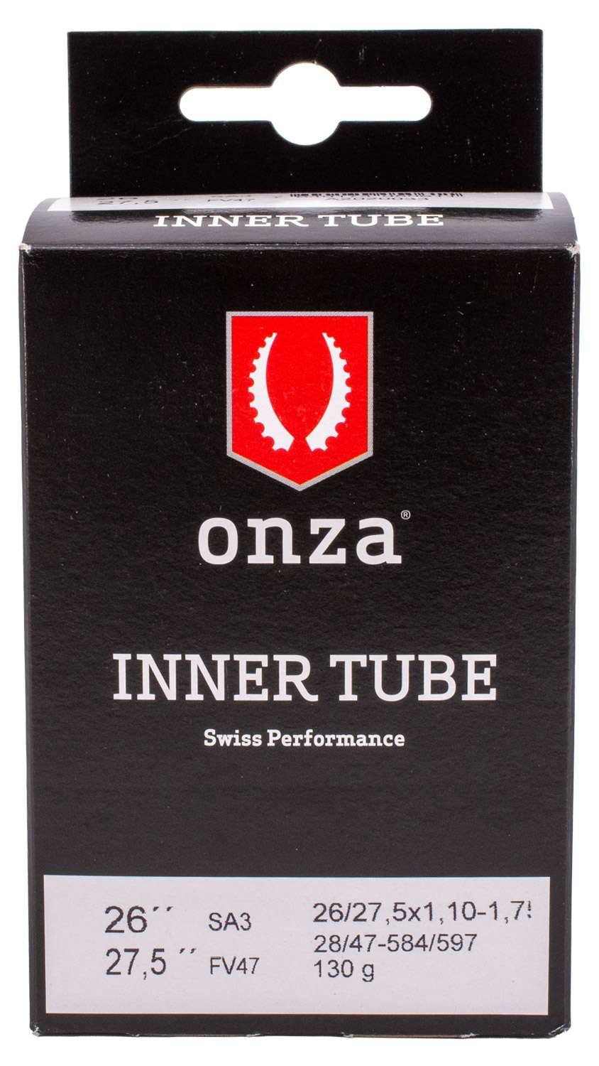 Cámara de aire Onza sa3 26 27,5x1,10-1,75 sv47