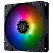 Silverstone air penetrator 120sk argb case fan (zwart, 120 x 120 x 25 mm, pwm) - afbeelding 1