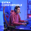 Trust GXT 721SM Ruya Pro Premium Comoda sedia da gaming (Blu Rosso)