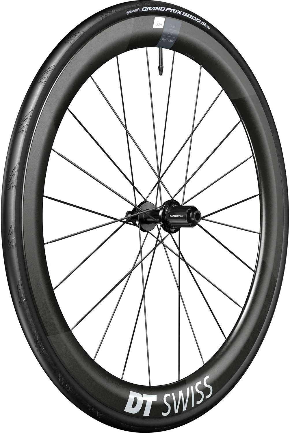 Rueda trasera DT Swiss Arc 1400 Dicut® WTS 50 cl Shimano HG Carbono