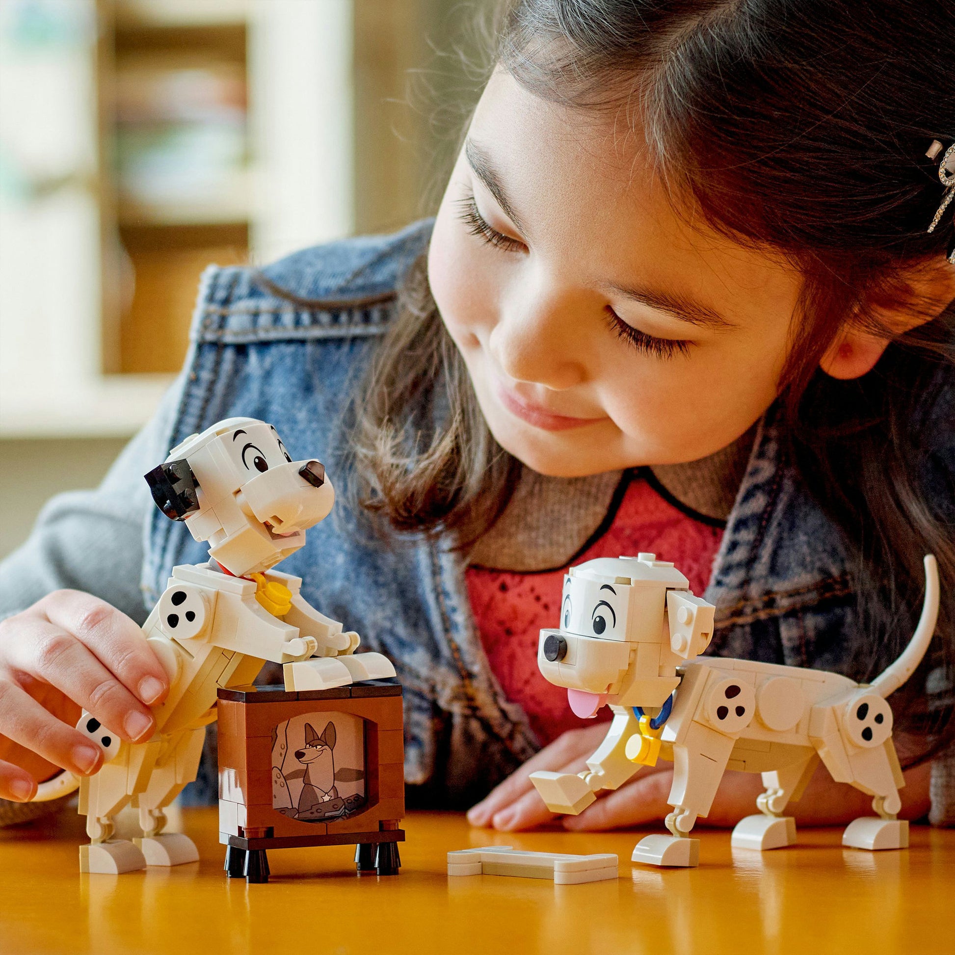 Disney LEGO 43271 Classic Lucky e Penny di 101 Dalmati