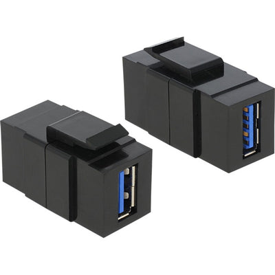 Delock Keystone USB 3.0 Una femmina> USB 3.0 Una femmina