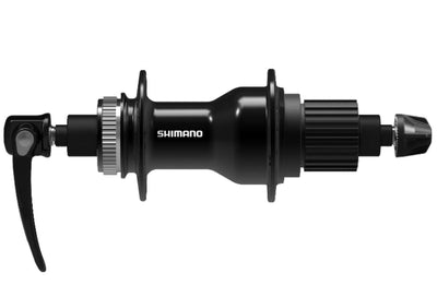 Shimano dopo hub a 12 velocità FH-QC500-MS-B Micro Spline Cl 32 Hole 135 mm Black incorporato