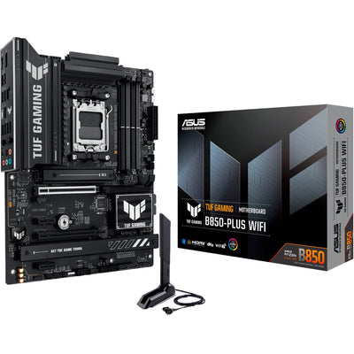 Placa base Asus Tuf Gaming B850-Plus Wi-Fi Socket AM5 (RAID, 2.5GB-LAN, Wi-Fi 7, BT, Sonido, ATX)