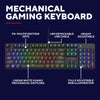 Trust GXT 871 Zora Tastiera da gioco meccanica, tastiera da gioco (nera, layout USA, rosso Huano)