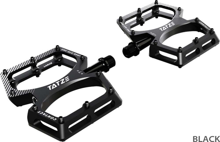 Pedali Tatze Contact cnc mtb piattaforma grandi