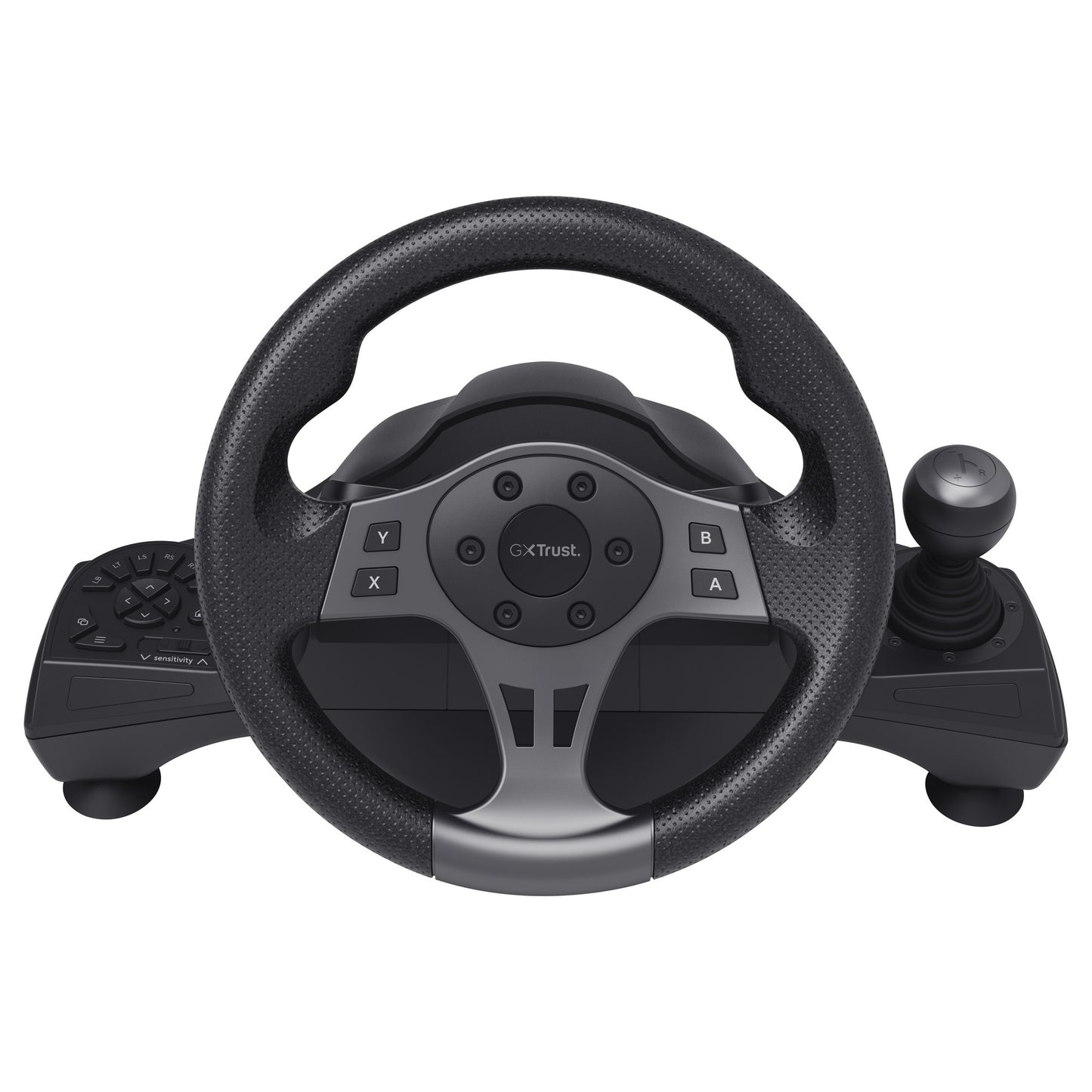 Volante da corsa Trust GXT 289 MOVI (nero, PC, Xbox Series X S, Switch, Playstation 4)
