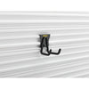 Stanley track wall - universele haak medium houder (zwart)