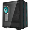 Deepcool cc560 v2 midi tower behuizing (zwart | 2x usb-a | tempered glass)