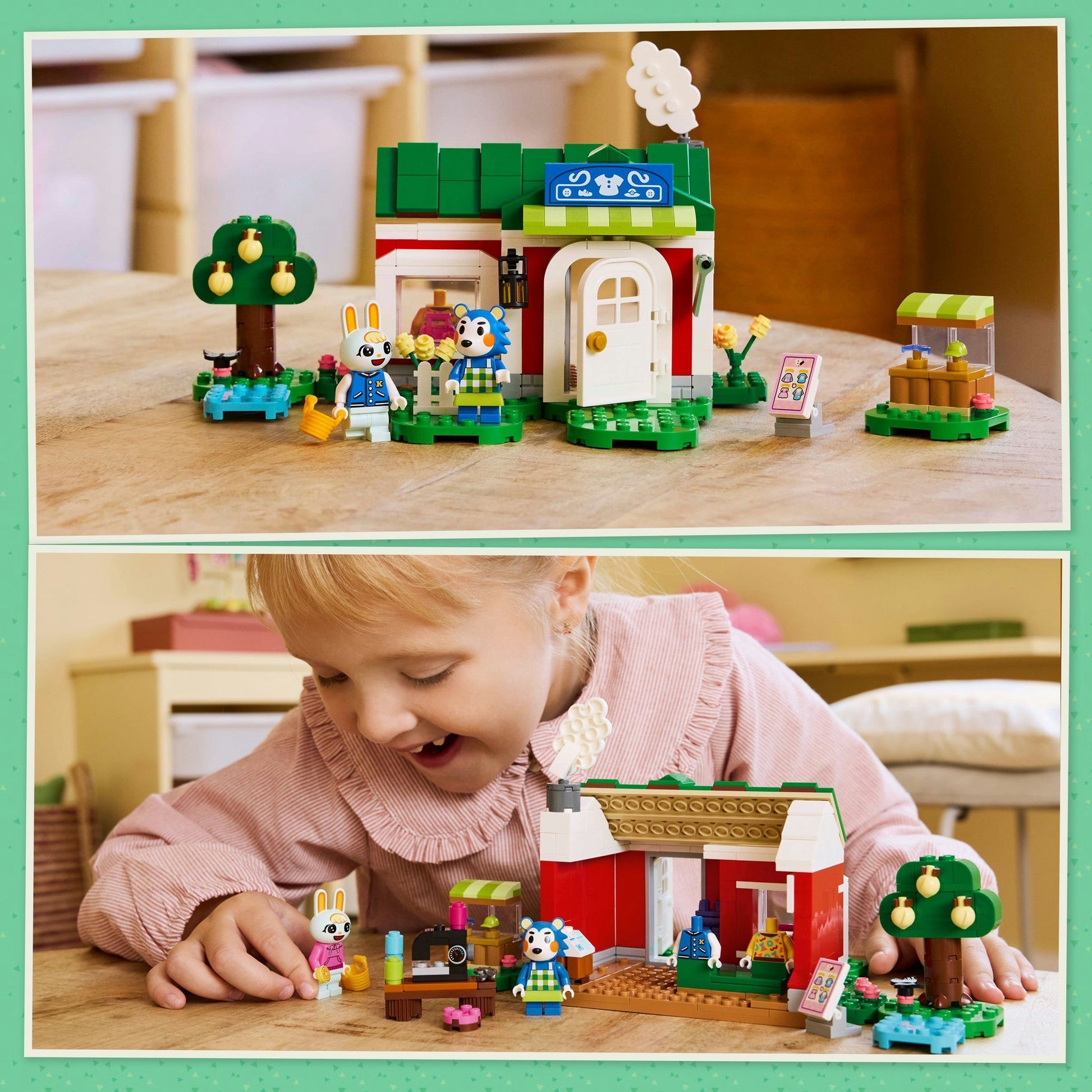 LEGO LEGO Animal Crossing 77055 sastre de las hermanas capaces