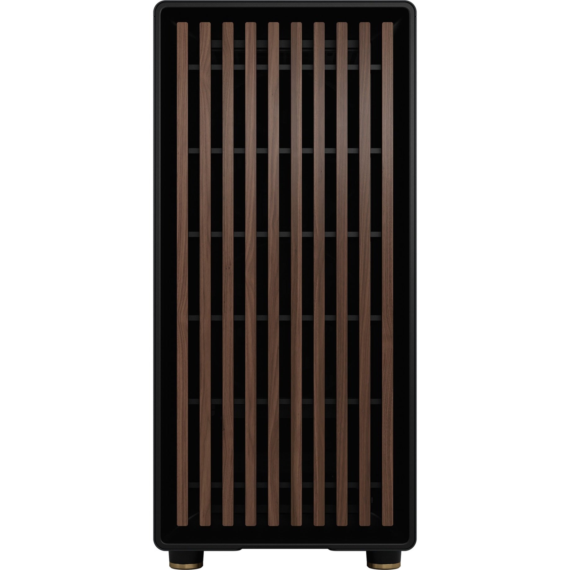 Fractal design north midi tower behuizing (zwart | 2x usb-a | 1x usb-c | tempered glass)