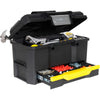 Stanley Tool Case 19 con serratura a pressione e cassetto