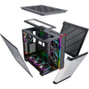 Montech king 95 pro midi tower behuizing (zwart | 2x usb-a | 1x usb-c | rgb | tempered glass)