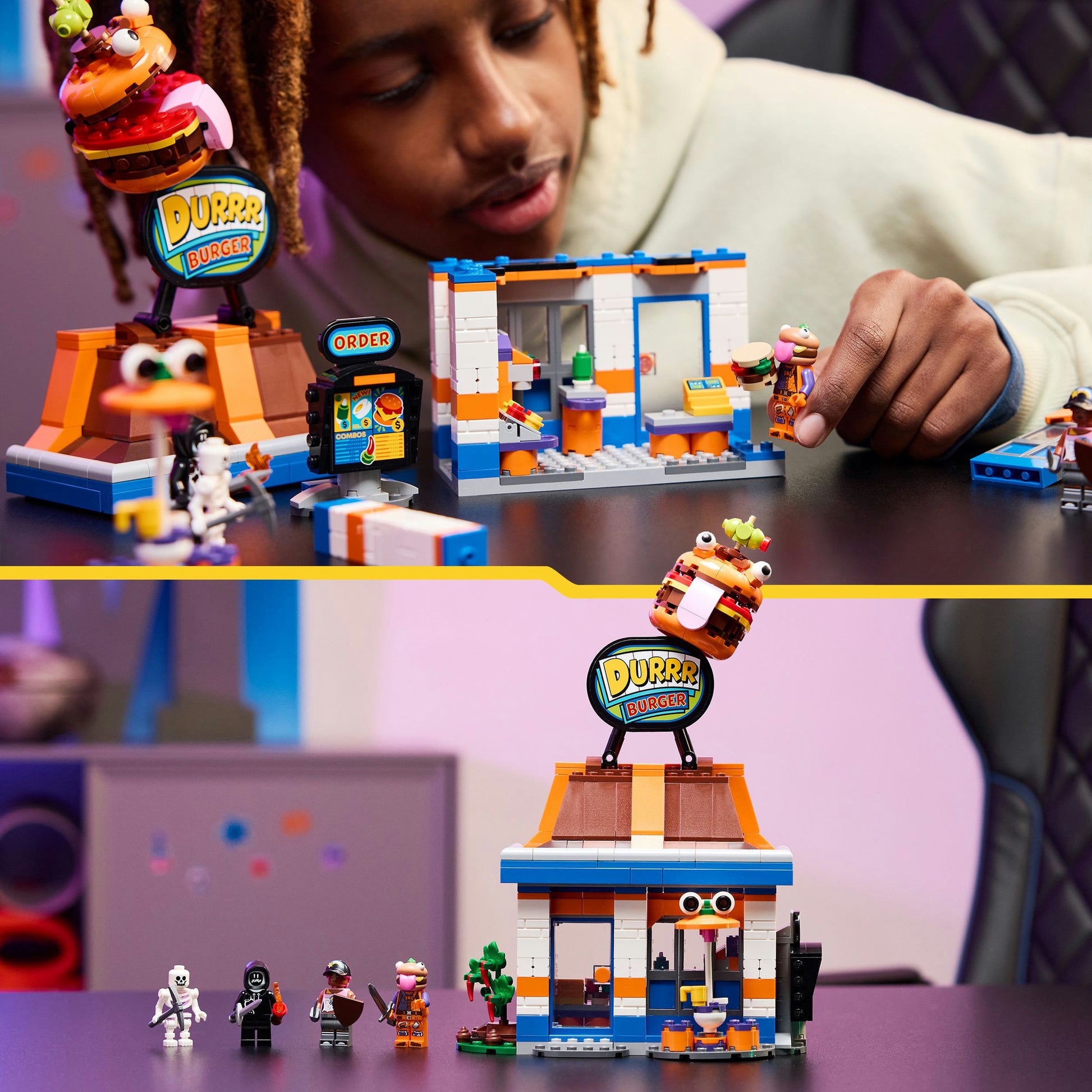 Ristorante LEGO 77076 Fortnite Durrr Burger