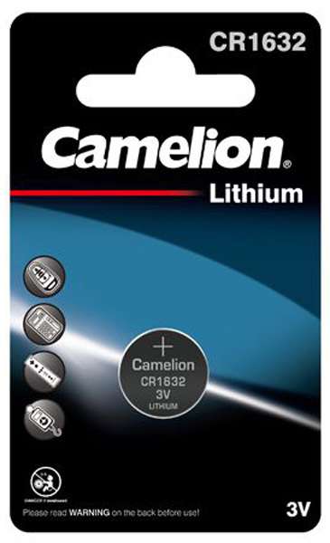 Cella al litio Camelion CR 1632