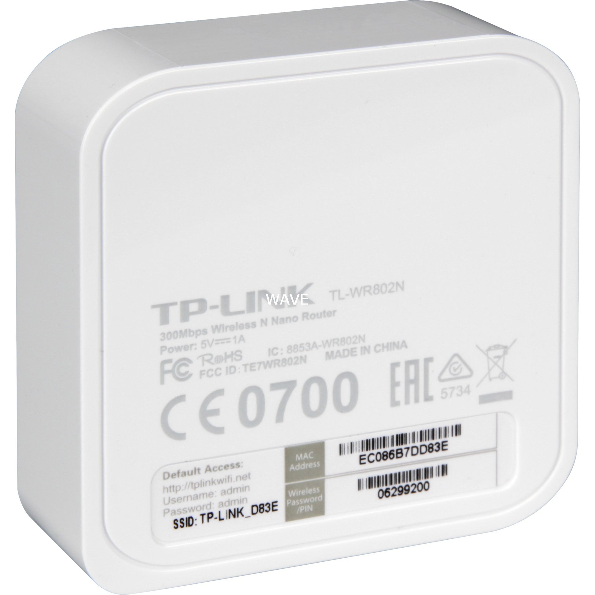 Tp-link tl-wr802n wireless n nano router 300mbps