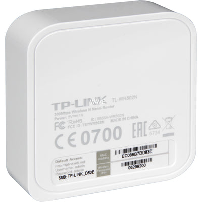 Tp-link tl-wr802n wireless n nano router 300mbps