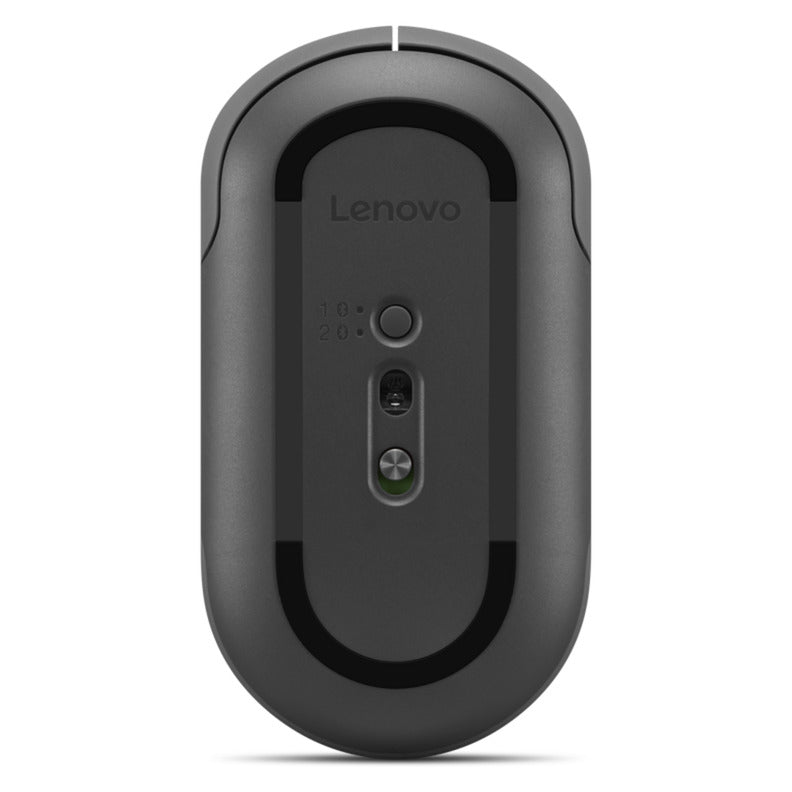 Ratón Bluetooth silencioso Lenovo 350 (gris oscuro, 2400 dpi, Bluetooth® 5.3)