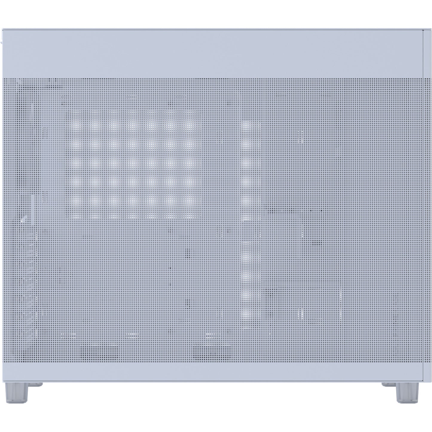 Asus prime ap303 - tempered glass panel midi tower behuizing (wit | 2x usb-a | 1x usb-c | tempered glass)