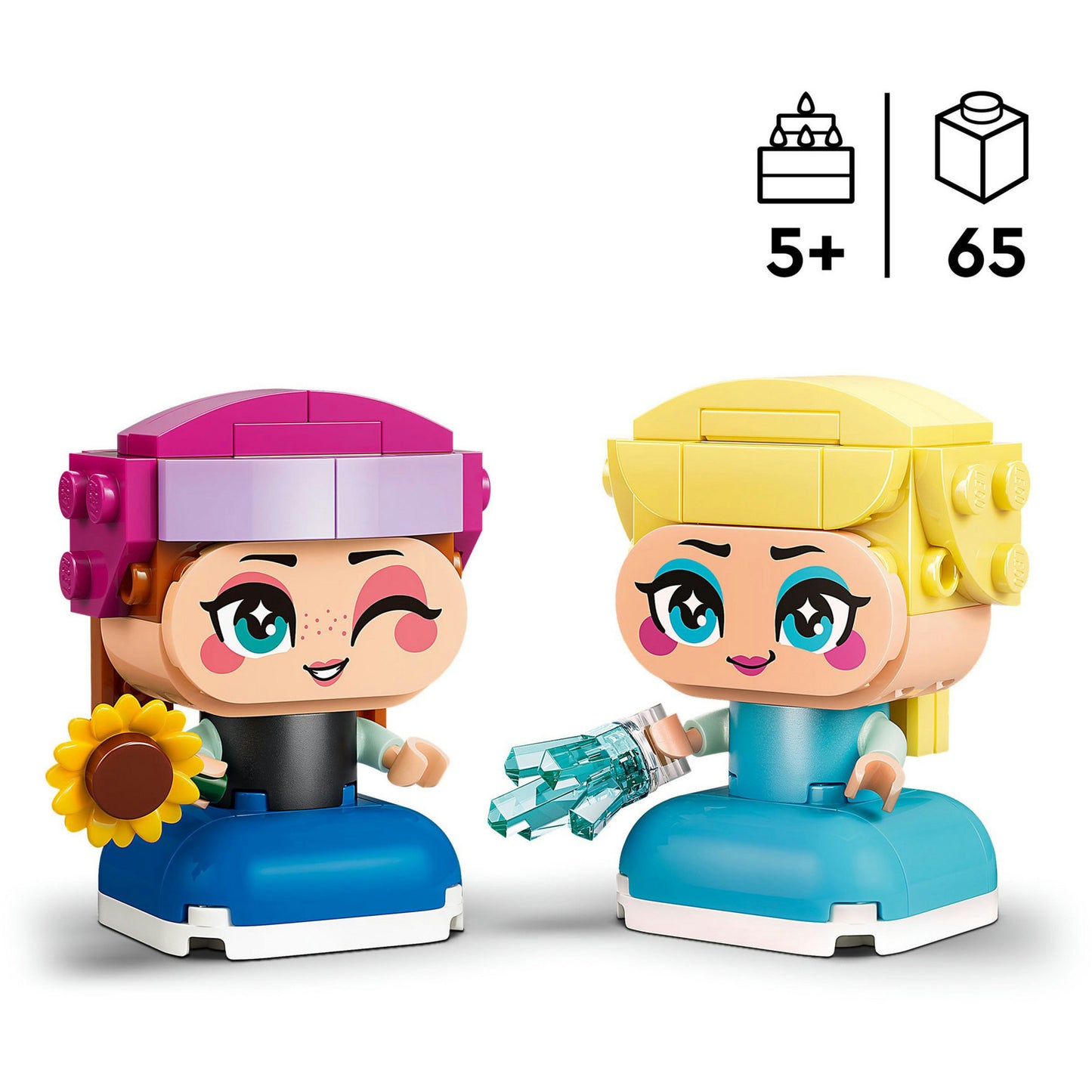 Lego Disney Princess 43284 Mini Anna ed Elsa | 2 pezzi