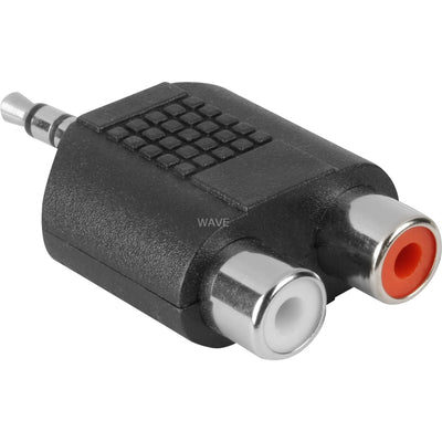 Adattatore Goobay 3,5 mm jack> 2x tulp