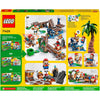 Set de expansión Lego Super Mario: Juguete de construcción con paseo en carro minero de Diddy Kong (71425)