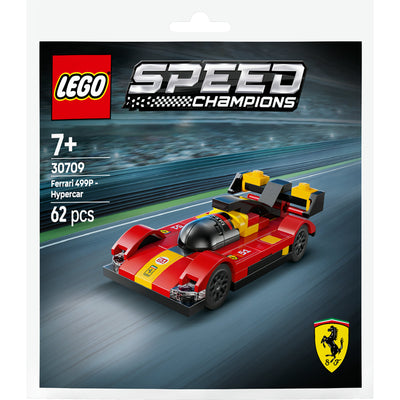 Lego Speed Champions - Ferrari 499p - Giocattolo da costruzione per hypercar (30709)