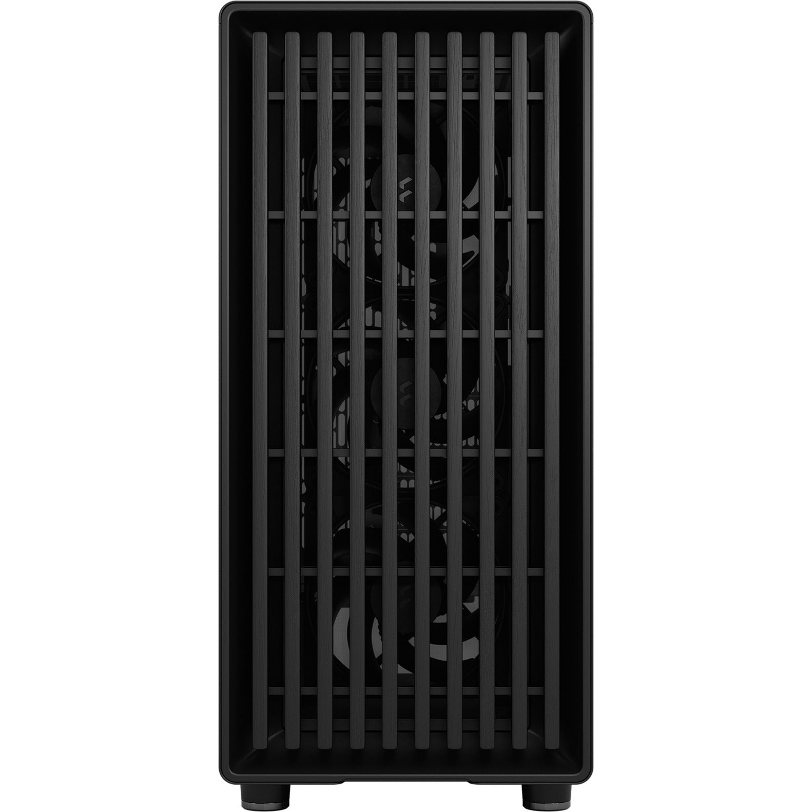 Custodia midi tower Fractal design north momentum edition (quercia nera | 2x USB-A | 1x USB-C | vetro temperato)