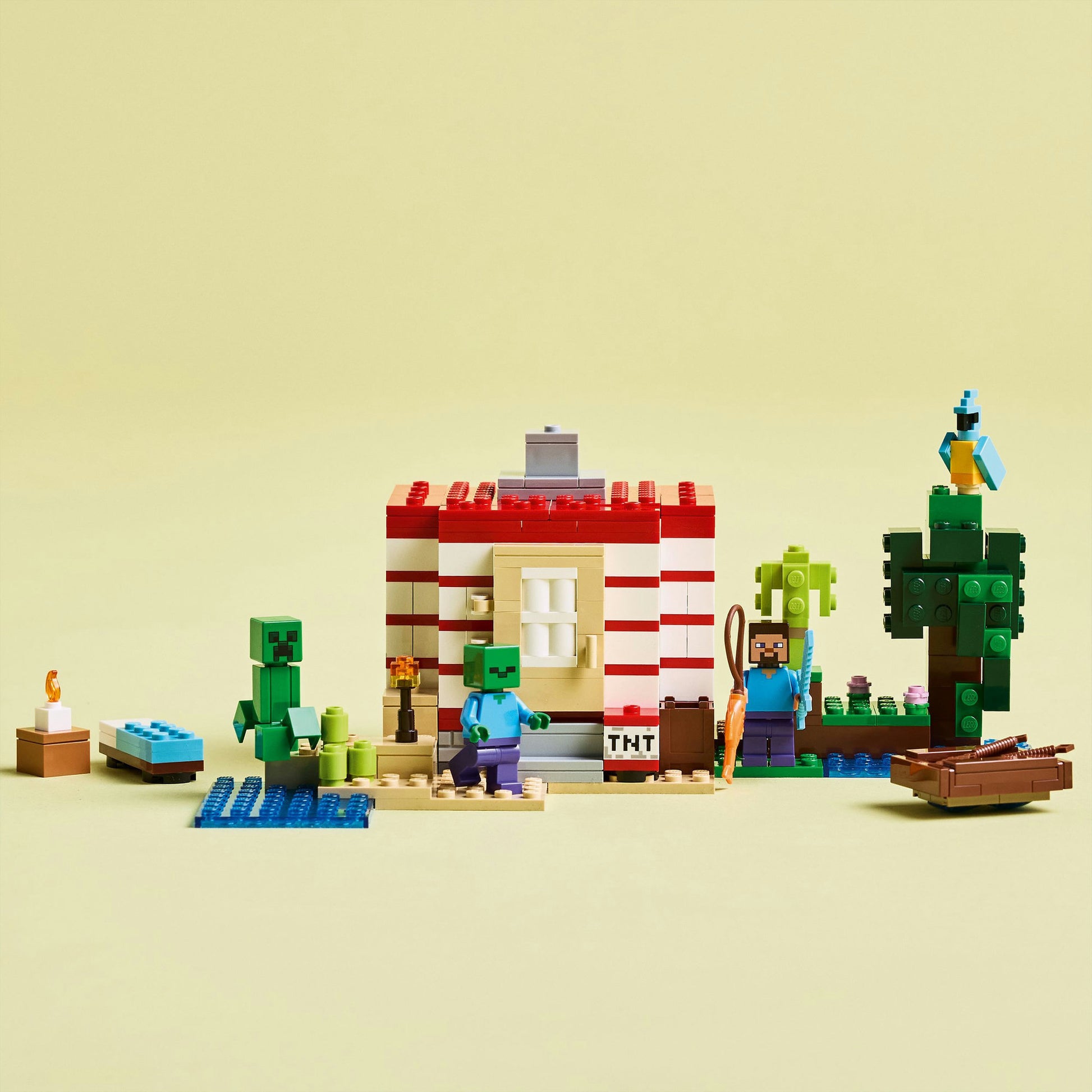 LEGO 21275 Minecraft Het Tnt Jungle House