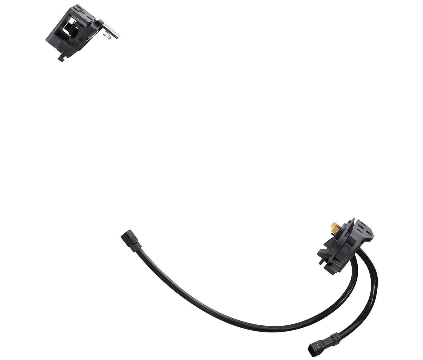 Soporte de batería integrado en el tubo inferior Shimano Steps bm-en800 con soporte de unidad clave