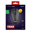 Trust GXT 931 YBar ratón inalámbrico para juegos (negro, 200 - 7200 dpi, 2,4 GHz Bluetooth USB)
