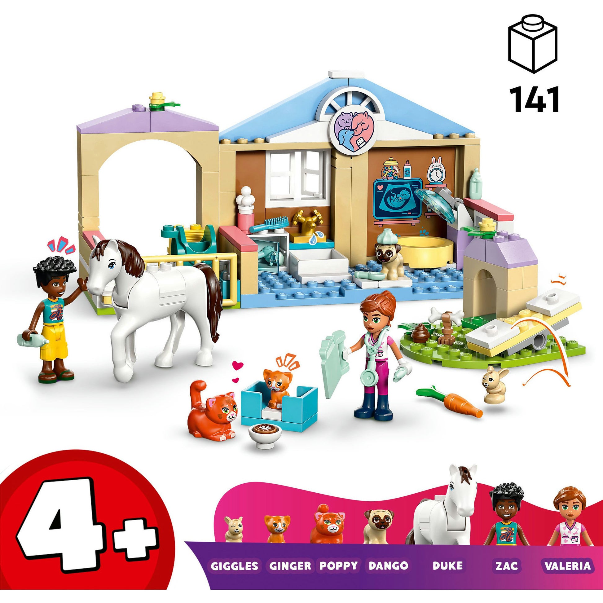 Lego Friends 42696 Clinica per animali