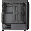 Aerocool shard midi tower behuizing (zwart | 3x usb-a | rgb | window)
