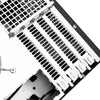 Silverstone cs381b v1.1 rack behuizing (zwart | 2x usb-a 3.2 (5 gbit s) | 2x audio)