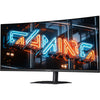 Monitor da gioco curvo ultrawide Gigabyte mo34wqc36 qd-oled 34 (nero, 2x HDMI, porta display, USB-A, USB-B, USB-C, 360 Hz)