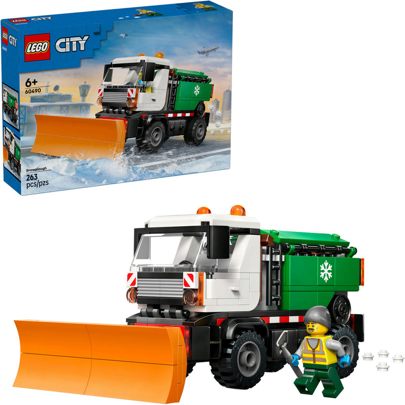 Lego city grandes vehículos 60490 quitanieves