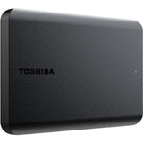 Toshiba canvio basics 2022 2 tb externe harde schijf (zwart, micro-usb-b 3.2 gen 1 (5 gbit s)) - afbeelding 1
