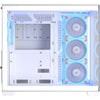 Custodia midi tower Asus a32 plus (bianco | 2x USB-A | 1x USB-C | RGB | vetro temperato)