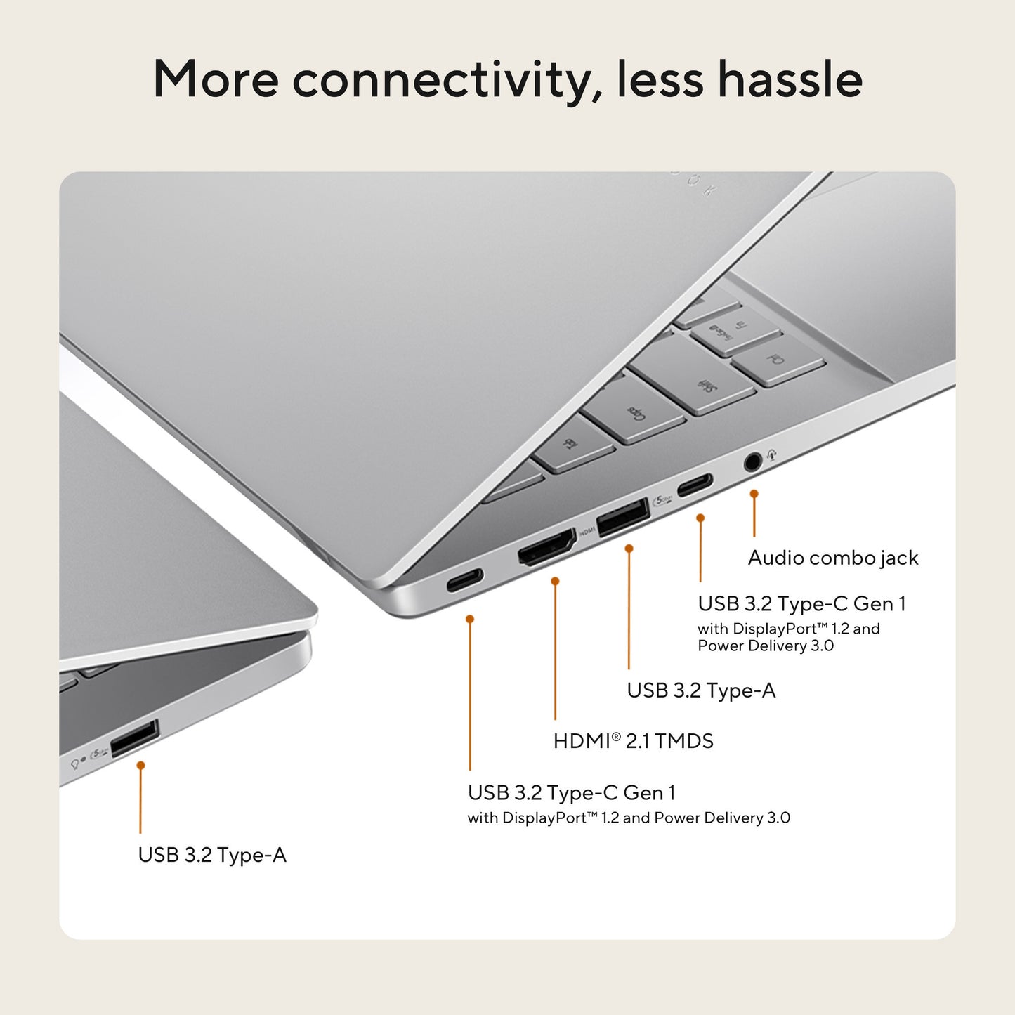 Asus vivobook s16 m3607ga-sh004w 16 copilot+ laptop (grigio | ryzen 7 445 | radeon 840m | 32 GB | SSD 1 TB | OLED)